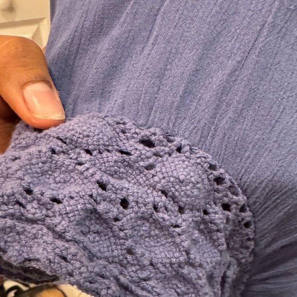 MOTHERHOOD maternity maxi dress in blue size S - Picture 13 of 13